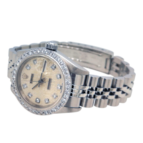 Rolex Lady-Datejust Diamond 69174 side view